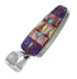 Southwestern Sterling Silver Multicolor Pendant RX74011